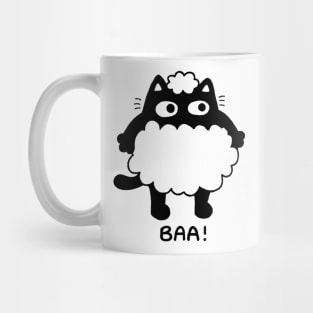 Baa sheep cat Mug